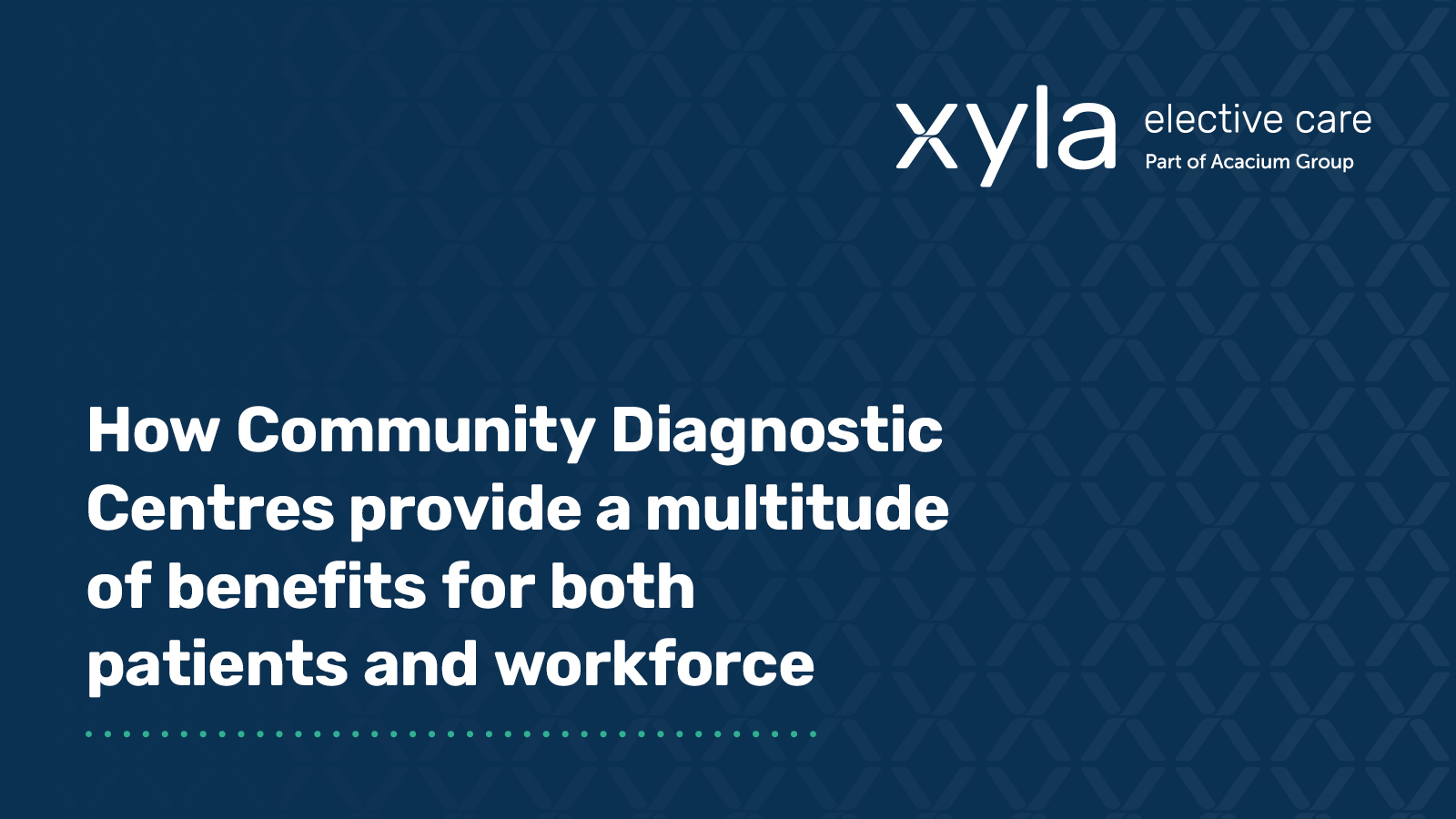 How Community Diagnostic Centres provide a multitude of benefits for